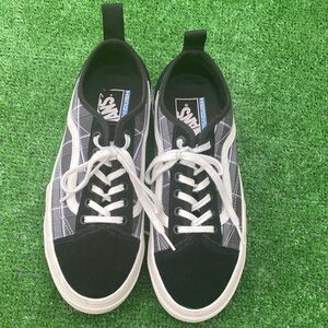 Vans Skate Sentry Old Skool Plaid UltraCush Shoes Mens 8 Womens 9.5 Lace Up